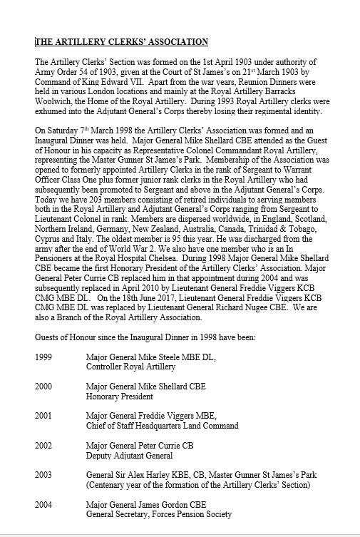 AC Association History